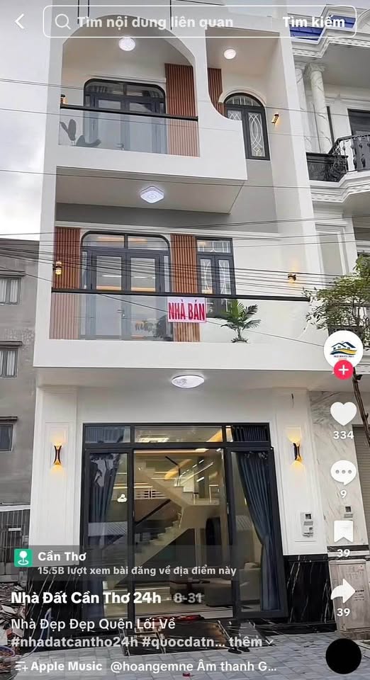 Nhà 3 tầng Cột 8, Hạ Long - 48.8m2, mặt tiền 4.8m, ô tô tận cửa