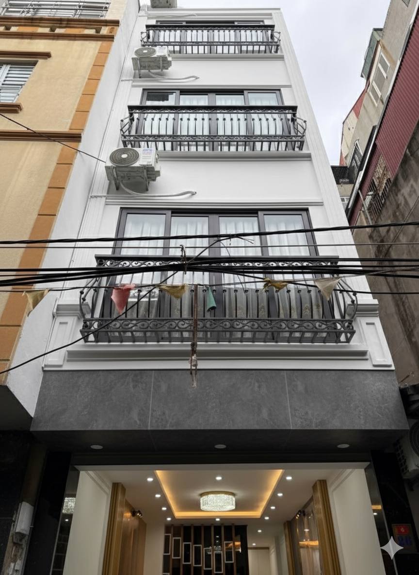 Nhà 5 tầng thang máy trung tâm Văn Quán - Dòng tiền 30 triệu/tháng - 16.x tỷ
