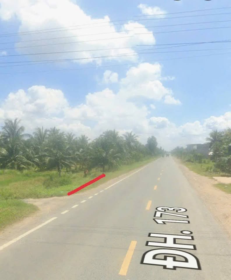 Bán đất 2 mặt tiền Huyện Lộ 173, phường Sơn Đông, Bến Tre 1200m2