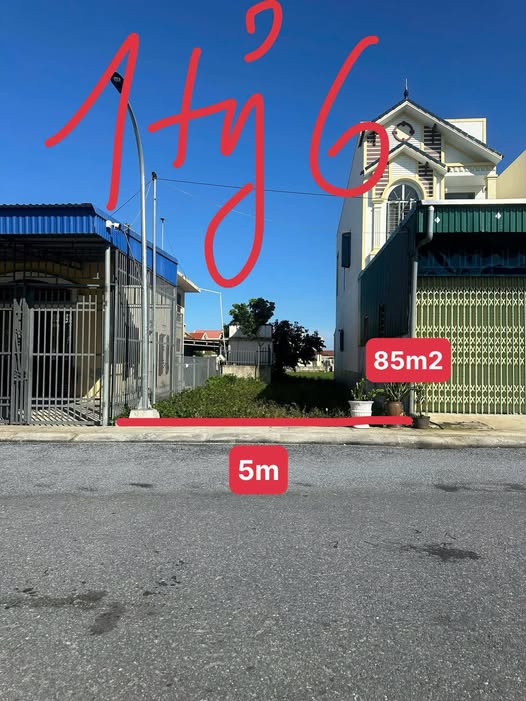 Đất Lý Nhân, Hà Nam 85m2, mặt tiền 5m, kinh doanh đỉnh, sổ sẵn sang tên