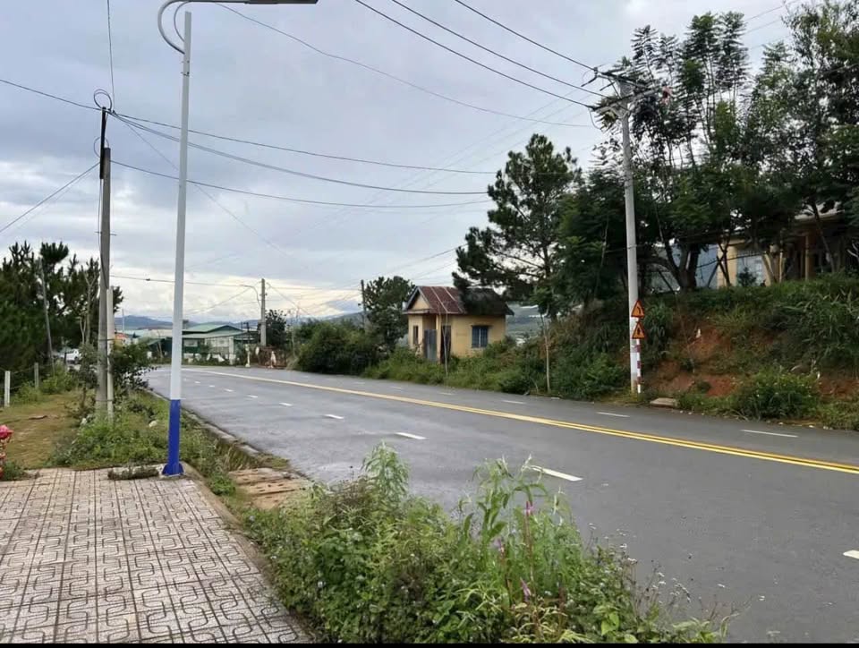 Bán đất mặt tiền đường lớn 105m2, ngang 7,5m tại Bidoup, Lạc Dương, Lâm Đồng