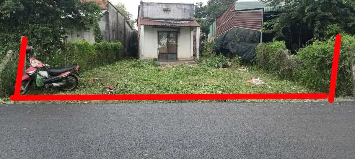 Đất vàng Tân Lâm cũ 540m2 full thổ cư, mặt tiền rộng 9,3m, giá hời 900 triệu