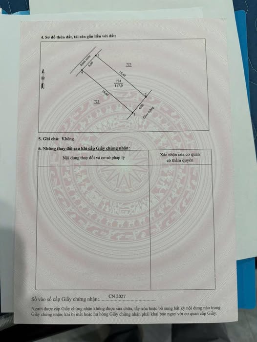 Đất vuông vắn 117m² mặt tiền 6m, view hồ thoáng mát tại Hóc Đài, Chu Hoá, Việt Trì