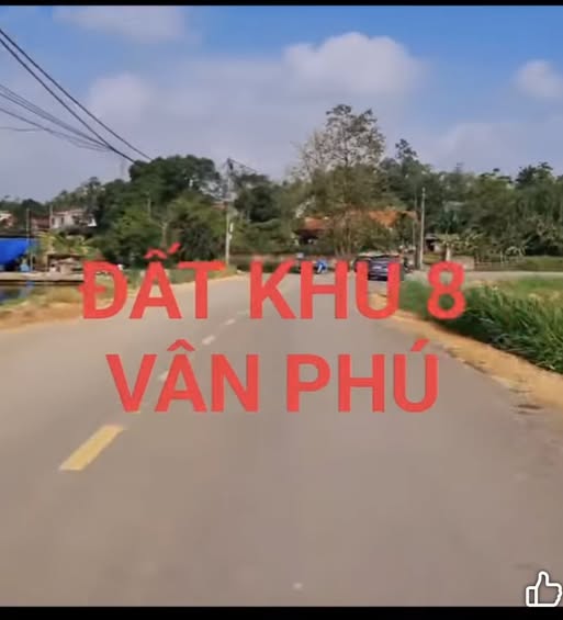 Bán đất 440m2, 70m2 thổ cư, 3 mặt tiền đường, khu 8 Vân Phú, Việt Trì