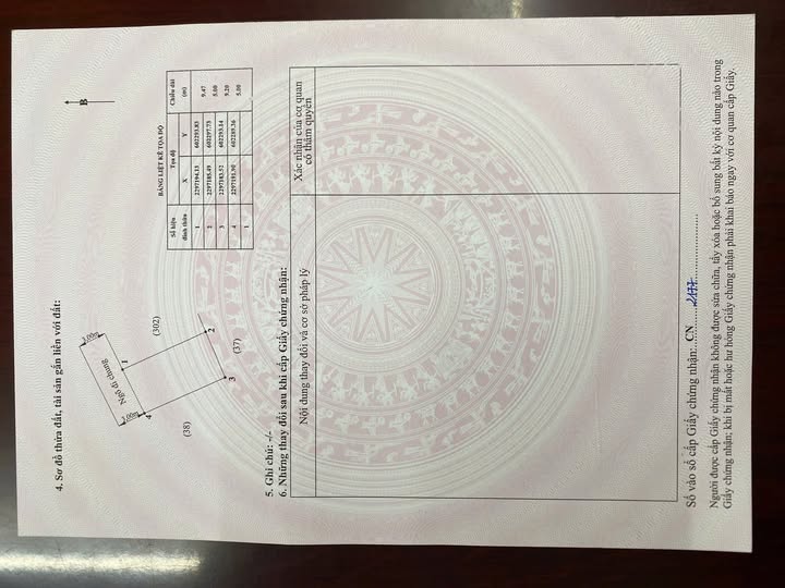 Đừng bỏ lỡ cơ hội sở hữu lô đất diện tích 47m2 tại tổ 11 Hòa Nghĩa