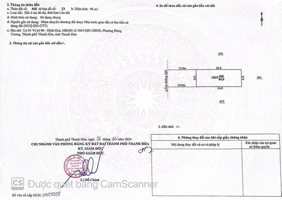 Bán gấp 2 lô đất vàng Đông Cương mặt tiền 30m, giá cực sốc