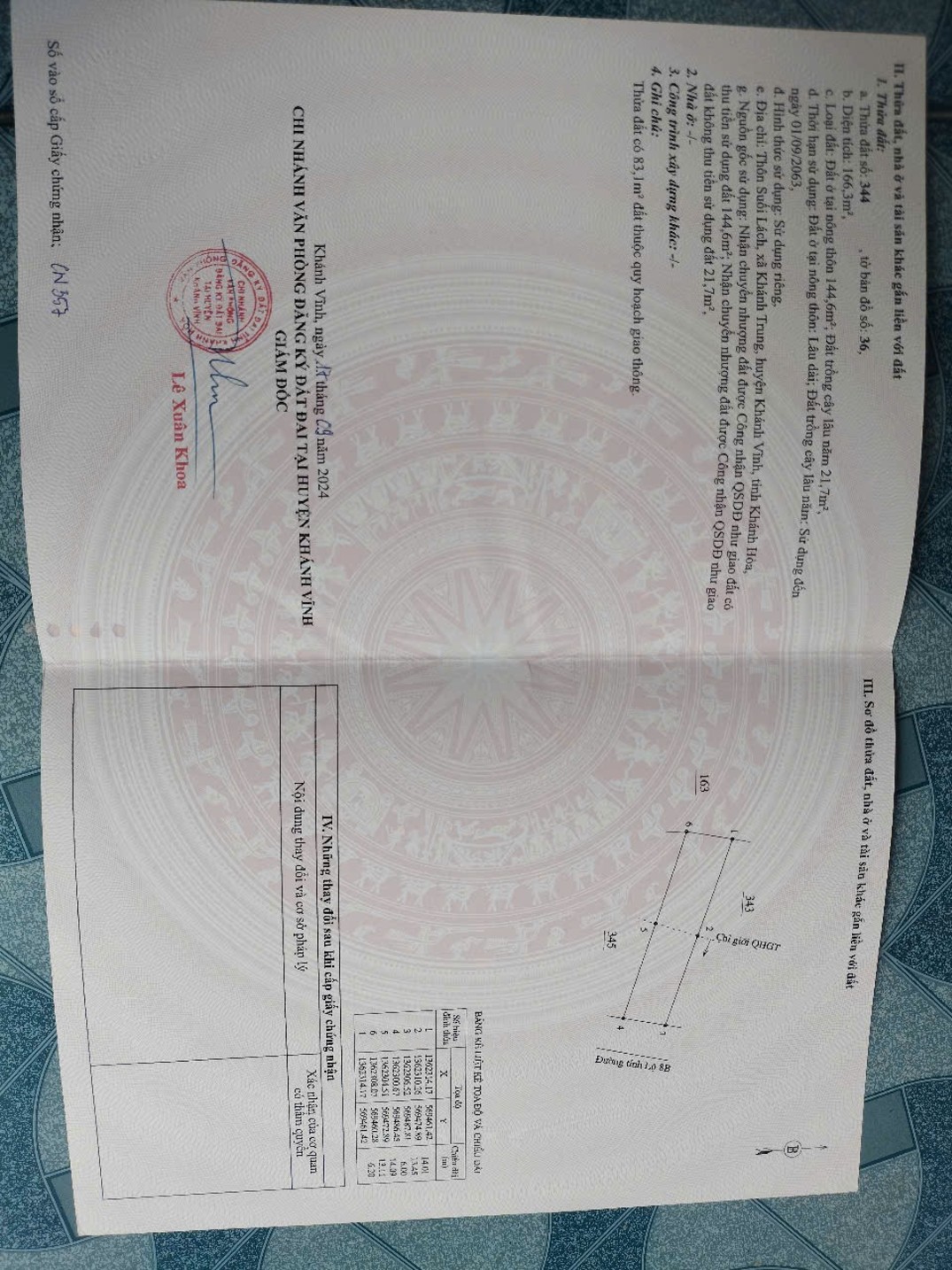 Đất mặt tiền Tỉnh lộ 8B, Khánh Vĩnh - Cơ hội đầu tư sinh lời