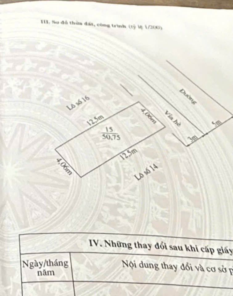 Mảnh đất vàng 50.75m2 tại Đằng Hải, Hải An - Cơ hội đầu tư sinh lời