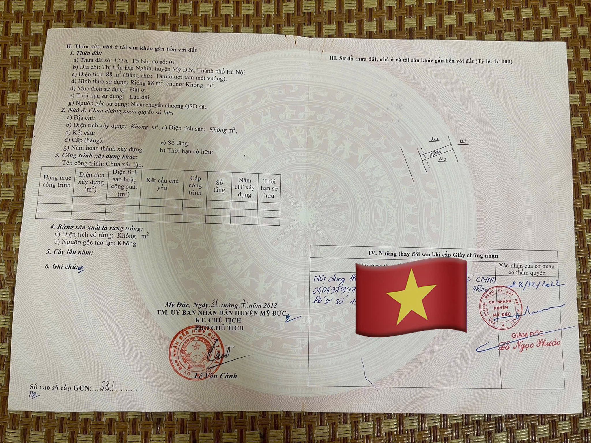 Nhà 4 Tầng tọa lạc tại vị trí đắc địa giữa trái tim thị trấn Đại Nghĩa, Mỹ Đức, Hà Nội