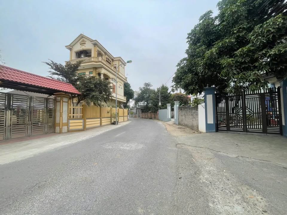 Đất 300m2 Tùng Thiện, Vĩnh Phúc, hà 2 tầng sẵn sàng, 2 mặt đường, giá hời