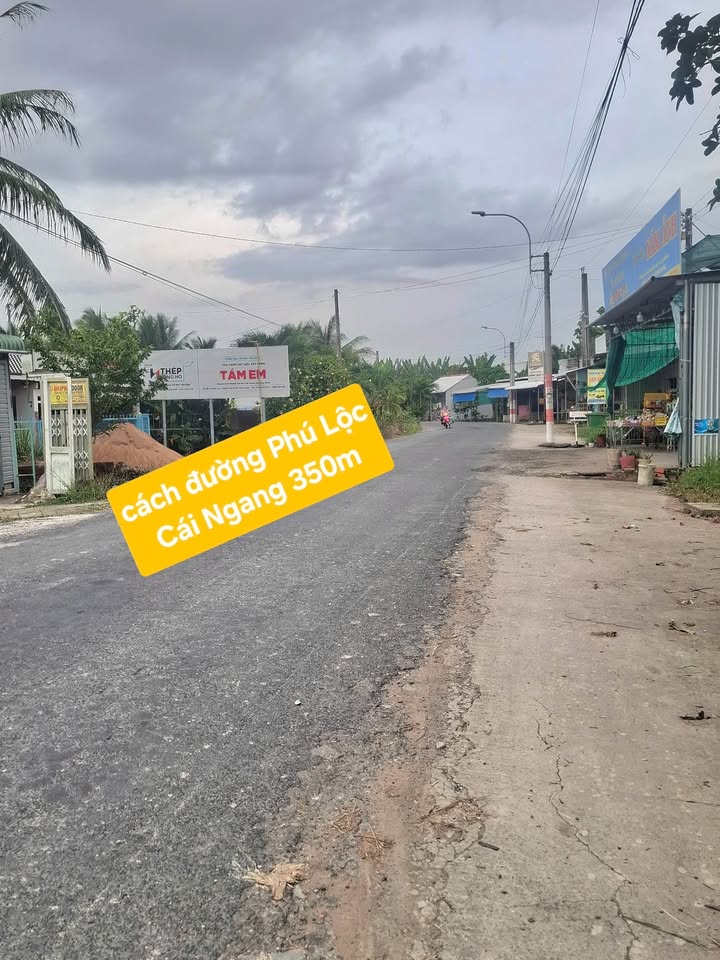 Bán nền 181m2 gần KCN Hòa Phú, xã Cái Ngang, Vĩnh Long