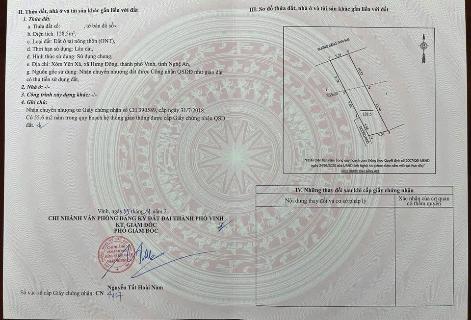 Đất mặt đường Đặng Thai Mai - Kinh doanh đỉnh cao, 128.5m2, 7.2 tỷ