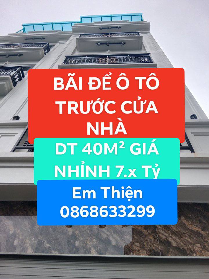 Nhà đẹp 5 tầng, ô tô đỗ cửa Tây Mỗ, Nam Từ Liêm, sẵn sàng đón bạn
