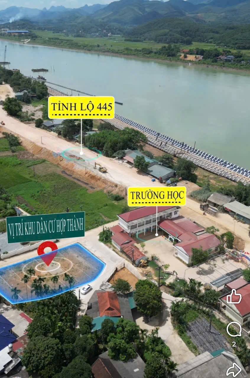 Đất nền 2 mặt tiền view sông Đà - Cơ hội vàng đầu tư tại Hòa Bình
