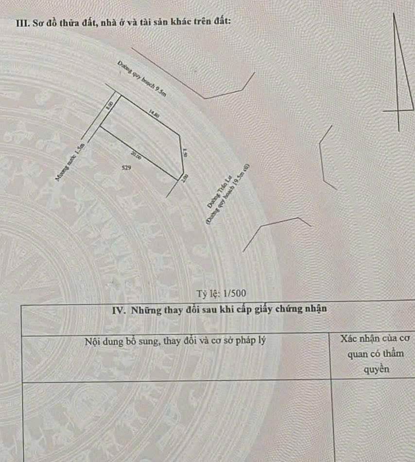 Lô góc Trần Lư, Huế 142m2, mặt tiền rộng 8m, hướng Đông Nam, Đông Bắc