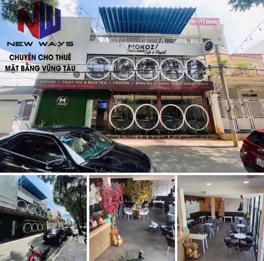 Cho thuê mặt bằng 1 trệt 1 lầu sân thượng, mặt tiền 13.5m, Phường 1, Thành phố Vũng Tàu