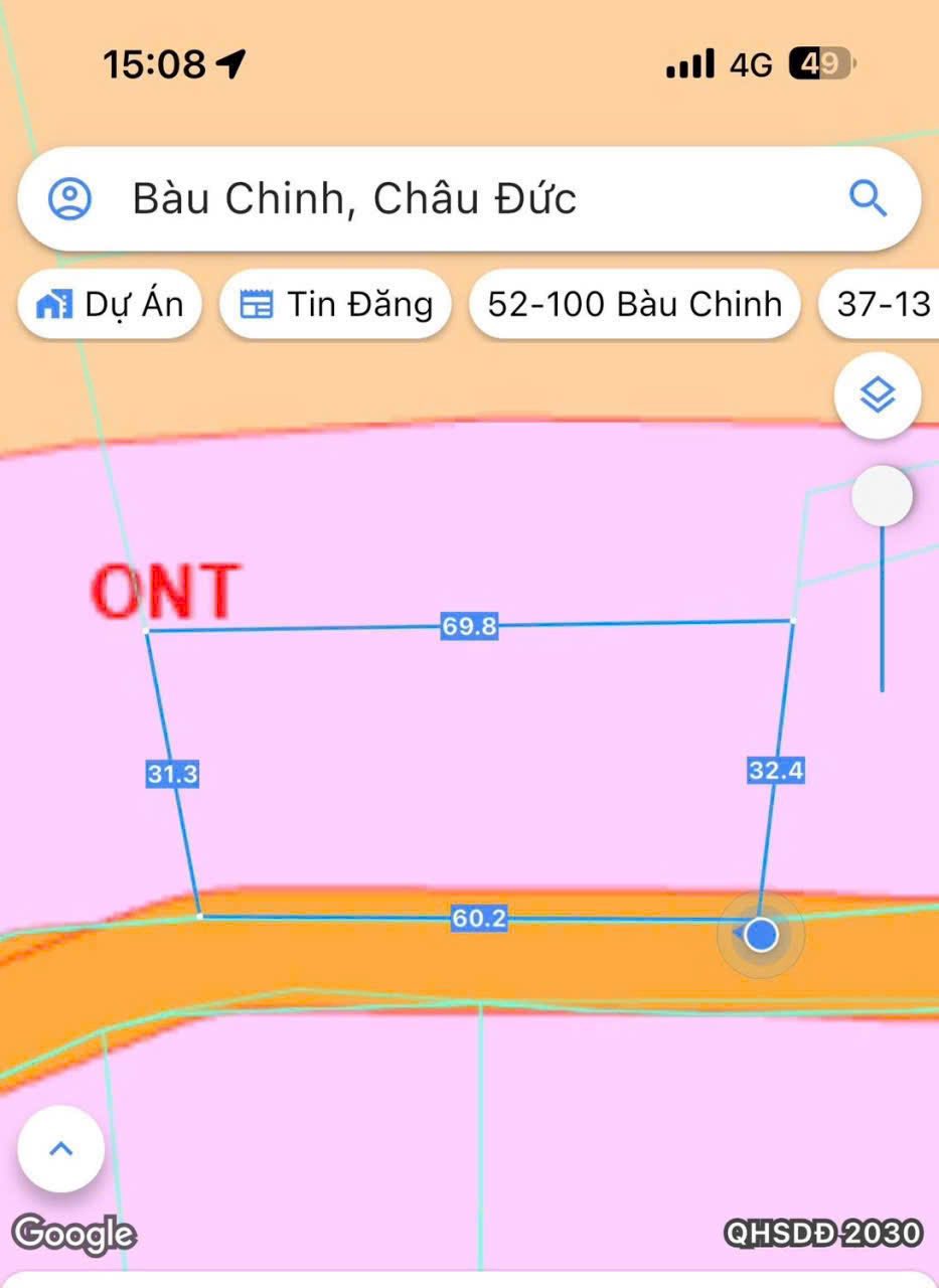 Chủ đất gửi gắm, sẵn sàng trao tay lô đất cực phẩm rộng 2038m2 tại xã Bàu Chinh
