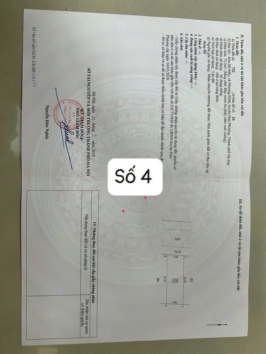 Bán đất đấu giá Bệ Máy, Đan Phượng, gần Tỉnh lộ 417, hơn 5 tỷ