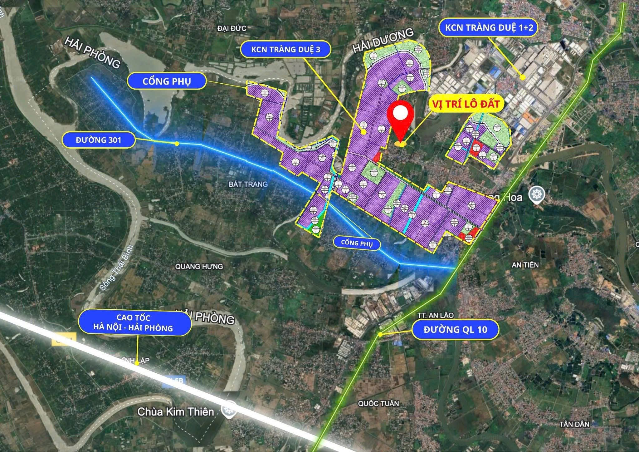 Đất vàng An Lão 282m2 ngang 11.5m, gần KCN Tràng Duệ, cơ hội đầu tư sinh lời