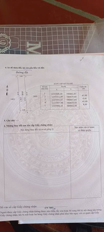 Đất Gò Dầu 8x45m, 100% thổ cư, giá 450 củ khoai - Chốt là lời