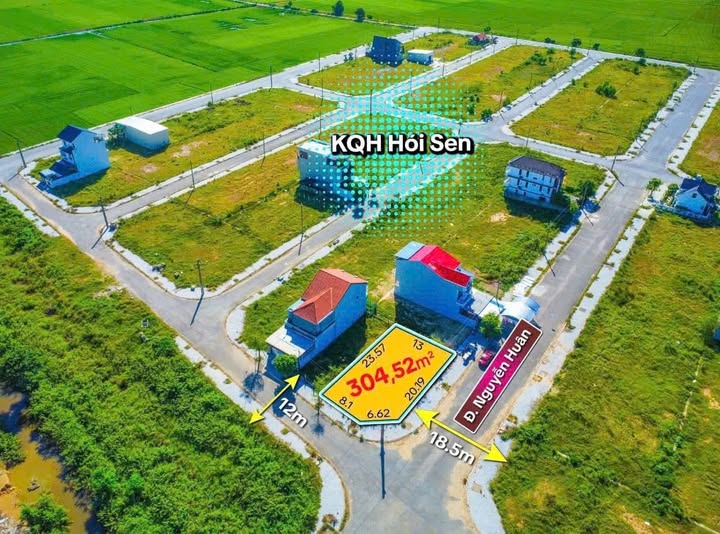 Siêu phẩm lô góc 02 tại khu đô thị Hói Sen, Phường Thuỷ Dương, thành phố Huế