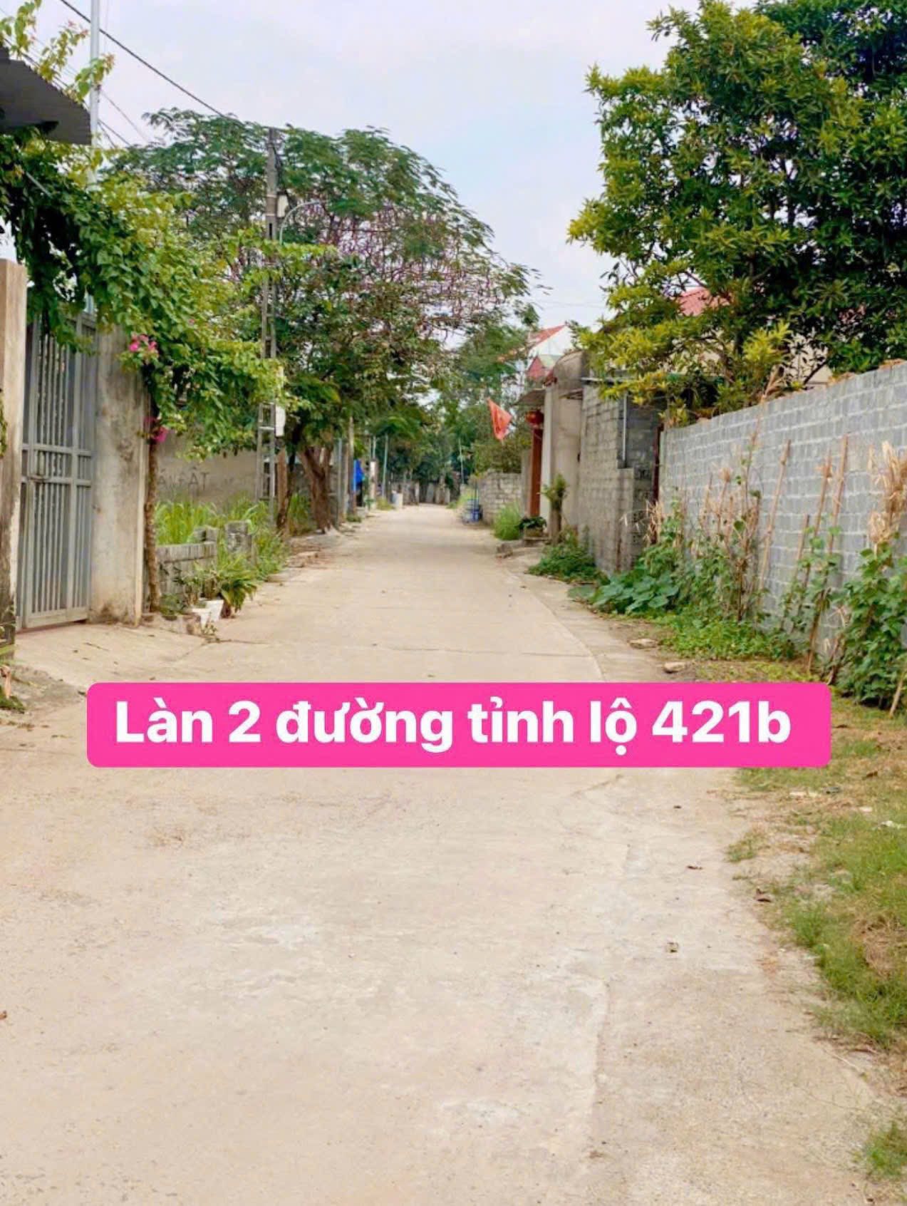 Đất vàng làn 2 Tỉnh Lộ 421B - Cơ hội đầu tư sinh lời