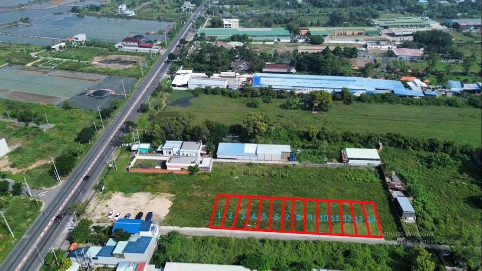 14 lô đất nền Long Điền - Sổ đỏ sẵn, xây dựng tự do, gần biển Long Hải