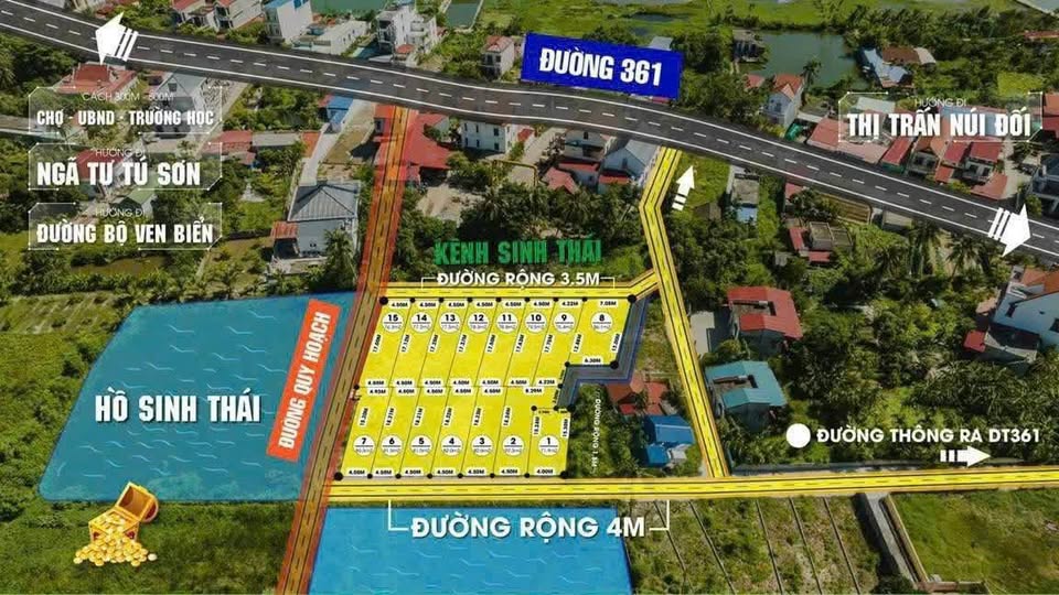 Đất nền dự án 77,5m2, ngõ ô tô tránh, gần chợ Tân Phong, Kiến Thụy