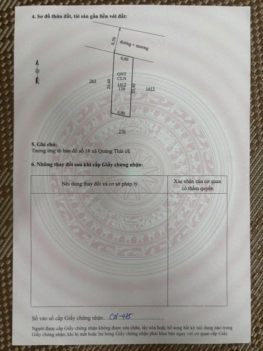 Bán đất biển Quảng Thái, Thanh Hóa - 120m2, đường 3 ô tô tránh