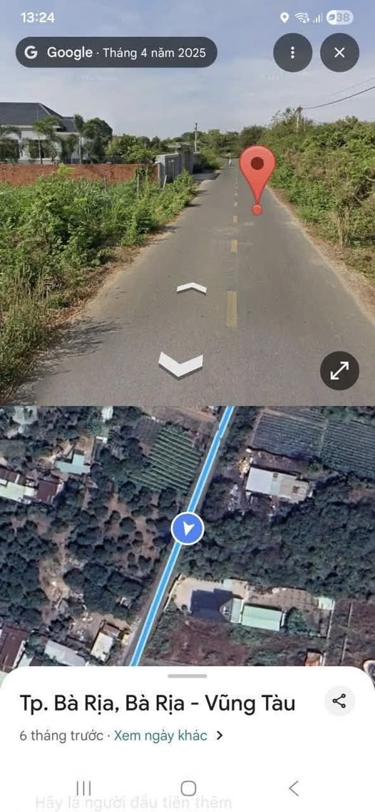 Đất vàng Hòa Long 2000m2 vuông vức, mặt tiền đường nhựa 52m, sẵn 100m2 thổ cư