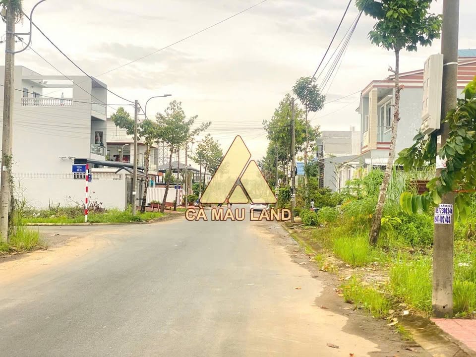 Đất vàng Cà Mau, mặt tiền 4,5m, 90m2, chỉ 1,25 tỷ, cơ hội an cư đầu tư