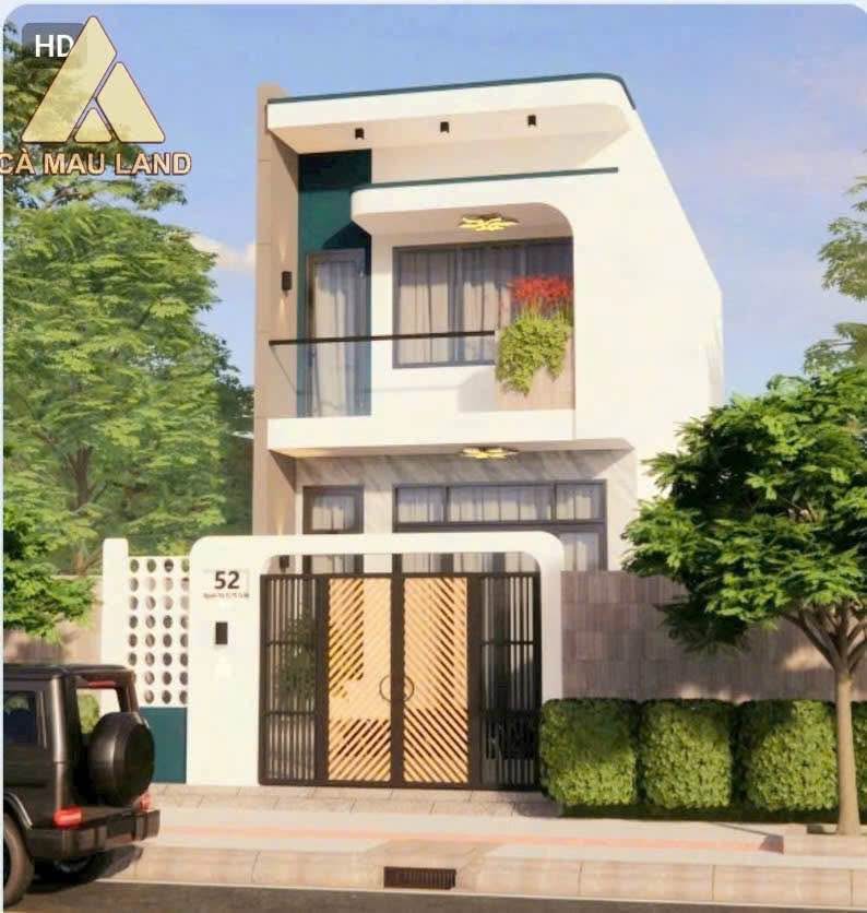 Nhà 2 tầng đẹp, tặng nội thất, vị trí đắc địa tại khu đô thị LicoGia Cà Mau