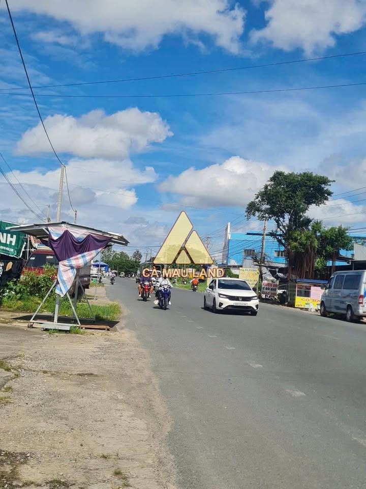 Bán đất kho mặt tiền đường Võ Văn Kiệt, xã Hồ Thị Kỷ, huyện Thới Bình, tỉnh Cà Mau