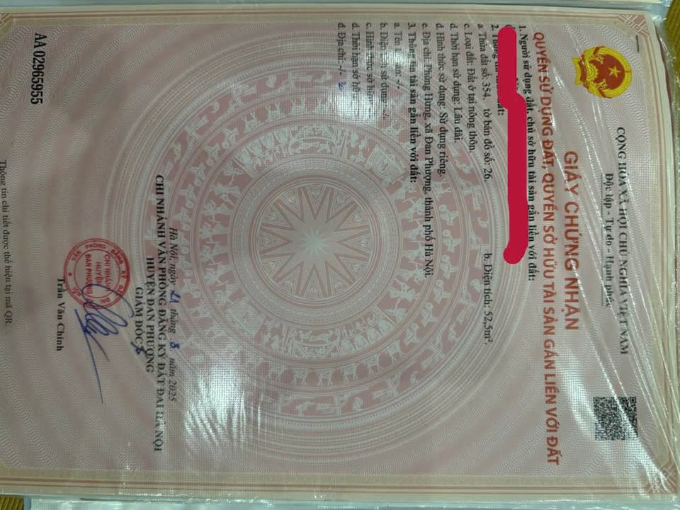 Bán đất tại Phùng Hưng, Đan Phượng, Hà Nội