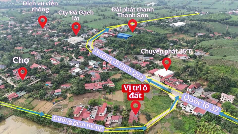 Nhà 1,06 tỷ Vĩnh Phúc, sổ đỏ 80m2, dân cư đông đúc