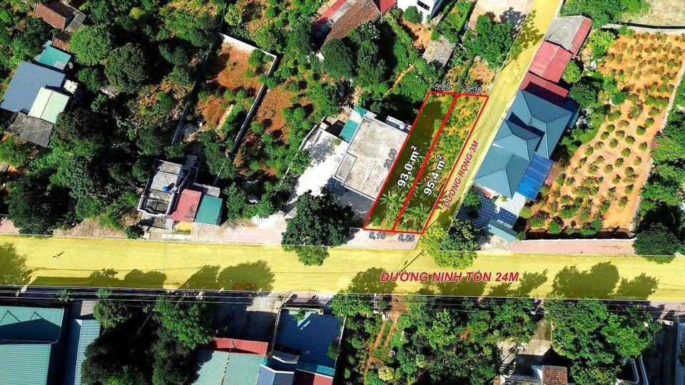 Bán đất mặt tiền 5m, 20m tại Đông Sơn, Tam Điệp, Ninh Bình