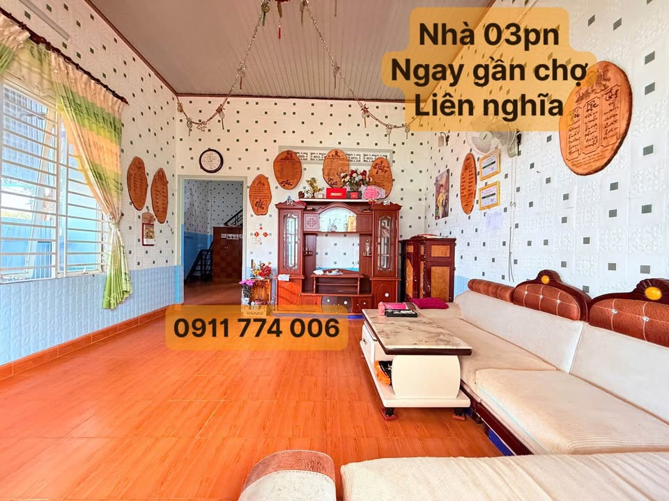 Nhà 6m x 22m, nở hậu 9m, gần chợ Liên Nghĩa