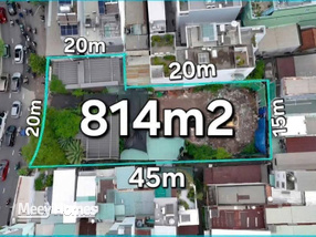 Đất góc 3 mặt tiền Hoàng Sa, Quận 3, diện tích 814m2, giá 350 tỷ