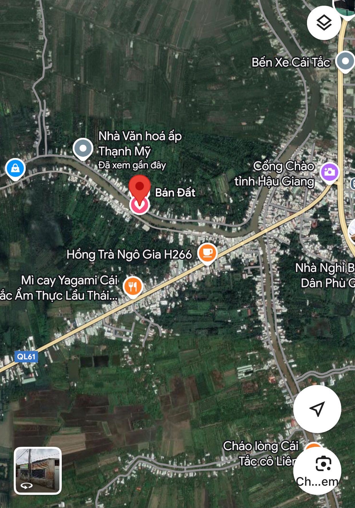 Bán gấp lô đất vàng Châu Thành A, Hậu Giang 1,548m² thổ cư, sổ riêng