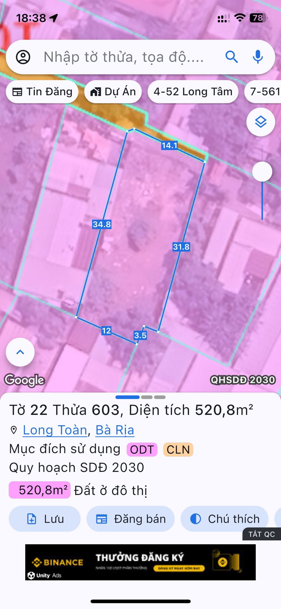 Mảnh đất mơ ước tọa lạc ngay tại trung tâm Bà Rịa, Long Toàn