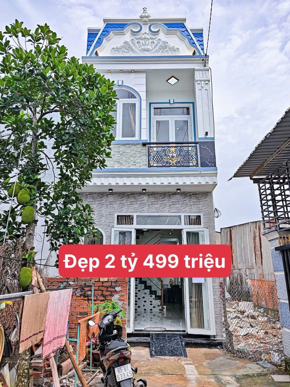 Nhà trệt lầu kiên cố, thiết kế đẹp, nằm tại hẻm 387 Trần Nam Phú, Phường Tân An, thành phố Cần Thơ