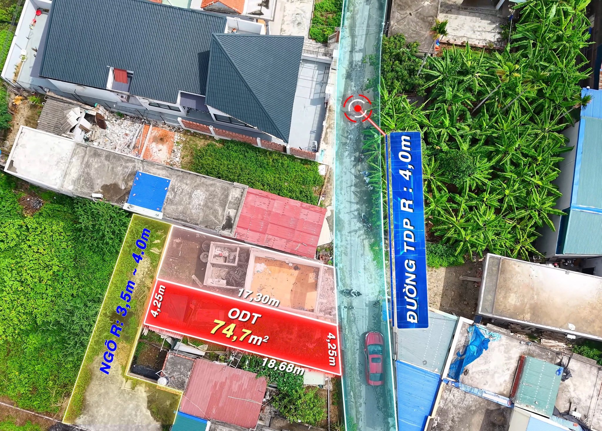 Đất mặt đường nhựa 4m sát Đại học Hàng Hải - Cơ hội có một không hai