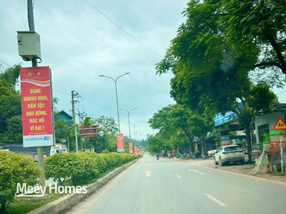 Bán nhà 4 tầng mặt đường Quốc lộ, 2 mặt tiền tại Ngã tư Nà Cáp, Sông Hiến