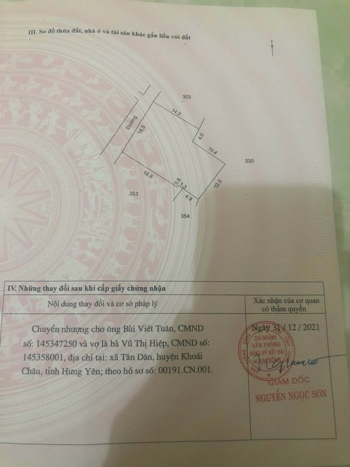 Đất thổ cư cực xịn tại Hưng Yên - Chia lô vô tư