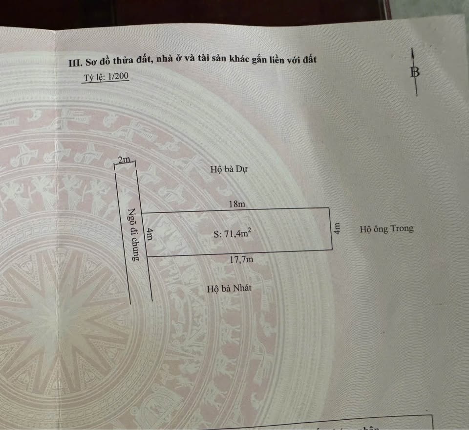 Đất Cát Bi 71.4m² gần sân bay, giá nhỉnh 2 tỷ