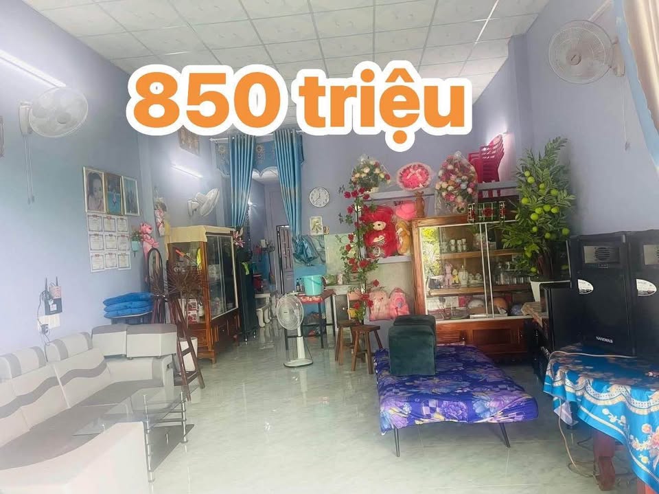 Nhà xinh 5,5mx27m, 50m2 thổ cư, tặng nội thất giá chỉ 850 triệu