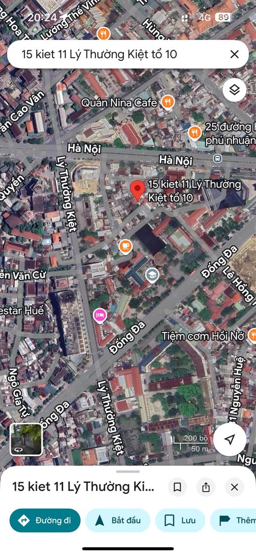 Đất kiệt 11 Lý Thường Kiệt, Huế, ơ hội đầu tư không thể bỏ lỡ