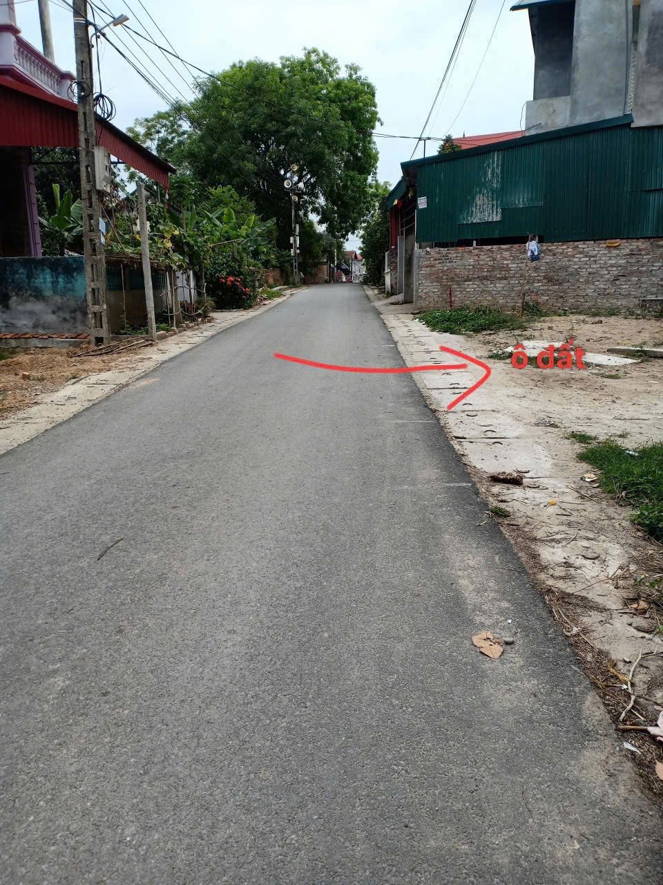 Mảnh đất Vĩnh Phúc, trục chính Ba Mô, Hương Sơn, cơ hội đầu tư hiếm có