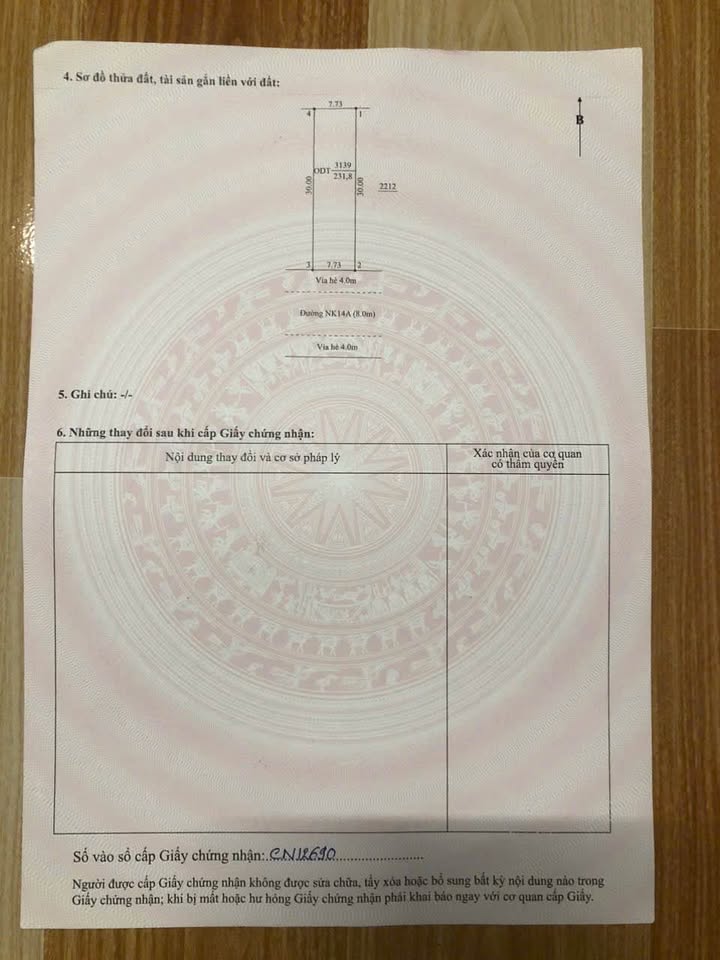 Cần bán lô đất đẹp tại khu đô thị Mỹ Phước 3, tỉnh Bình Dương