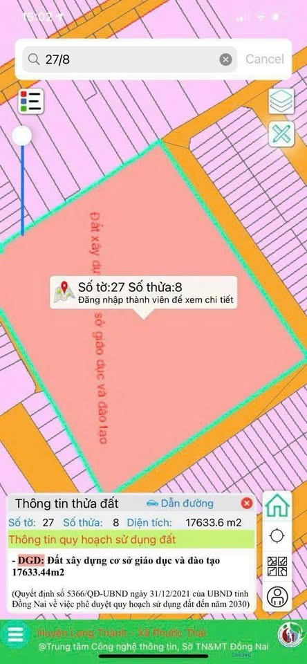 Siêu phẩm đất nền Long Thành, Đồng Nai đã cập bến